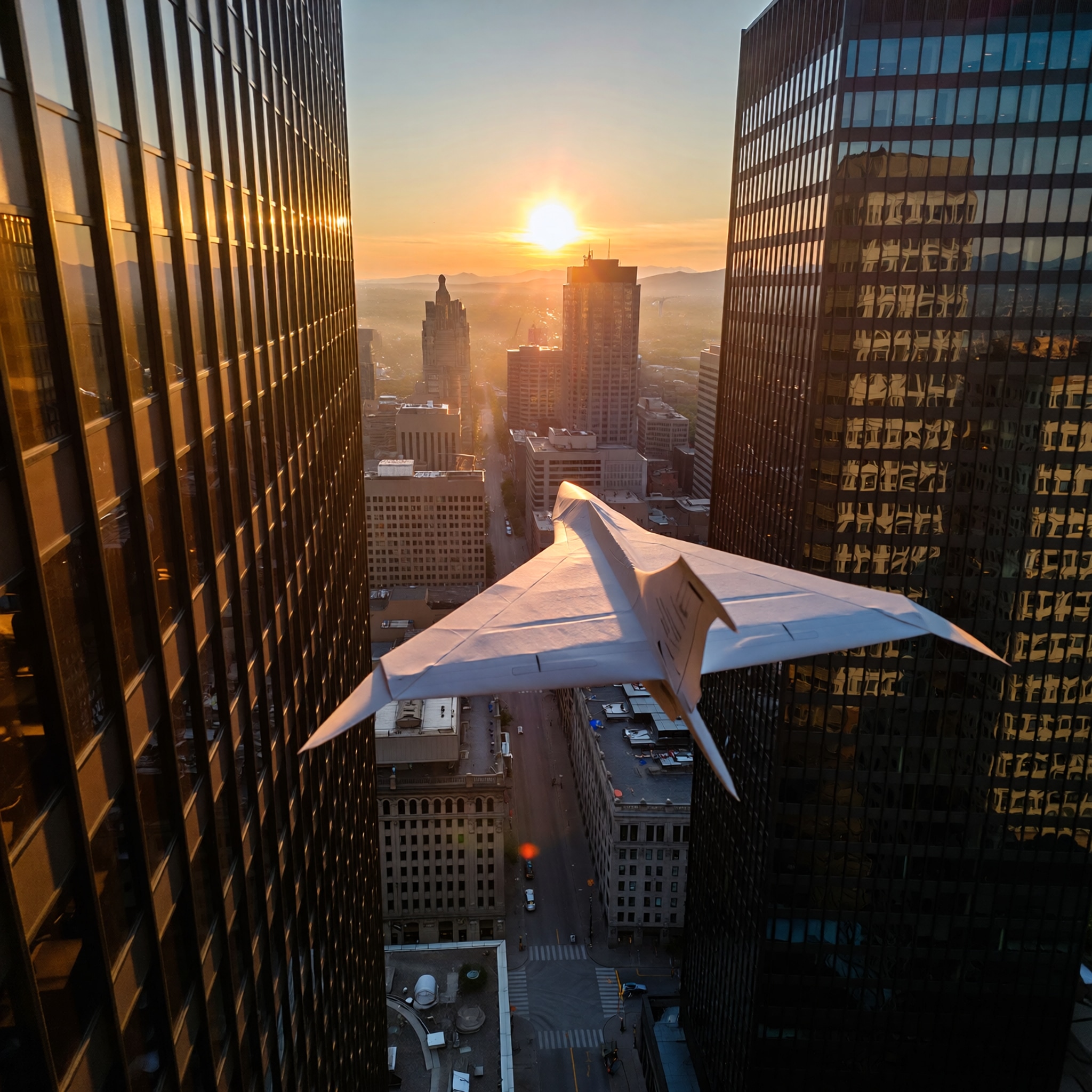 Connect - City skyline background